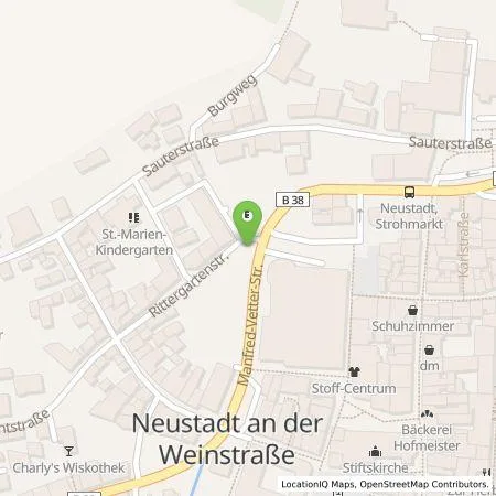 Standortübersicht der Tankstelle Ladestationen Südwest GmbH & Co. KG in 67433 Neustadt