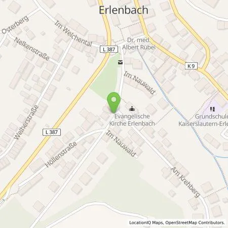 Standortübersicht der Tankstelle Ladestationen Südwest GmbH & Co. KG in 67659 Kaiserslautern
