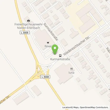Standortübersicht der Tankstelle EnBW mobility+ AG und Co.KG in 60437 Frankfurt am Main