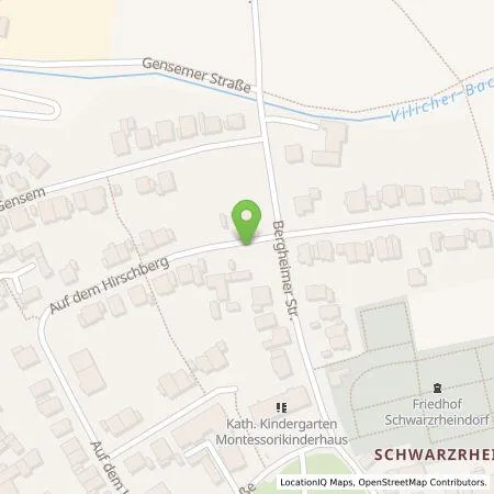Standortübersicht der Tankstelle Energie- und Wasserversorgung Bonn/Rhein-Sieg GmbH in 53225 Bonn