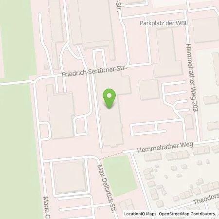 Standortübersicht der Tankstelle IP Innovative Power GmbH in 51377 Leverkusen