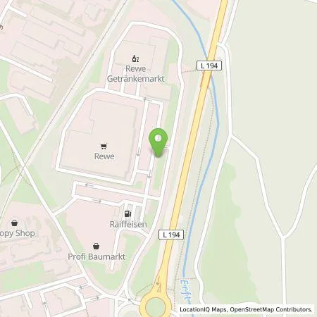 Standortübersicht der Tankstelle e-regio GmbH & Co. KG in 53902 Bad Münstereifel