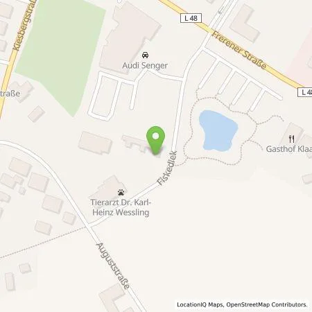 Standortübersicht der Tankstelle B & H UG in 49809 Lingen (Ems)