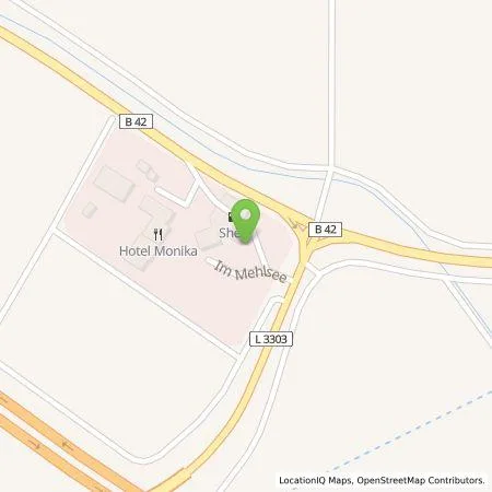 Standortübersicht der Tankstelle Shell Deutschland GmbH in 64572 Büttelborn