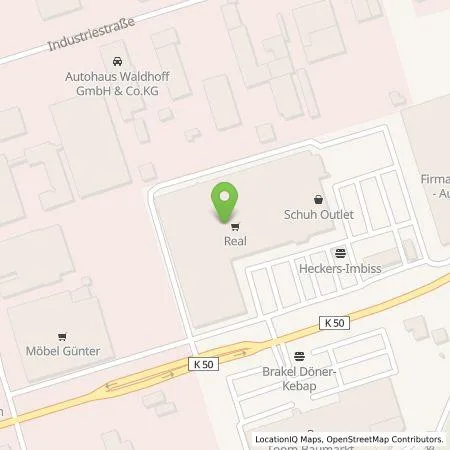 Standortübersicht der Tankstelle EnBW mobility+ AG und Co.KG in 33034 Brakel