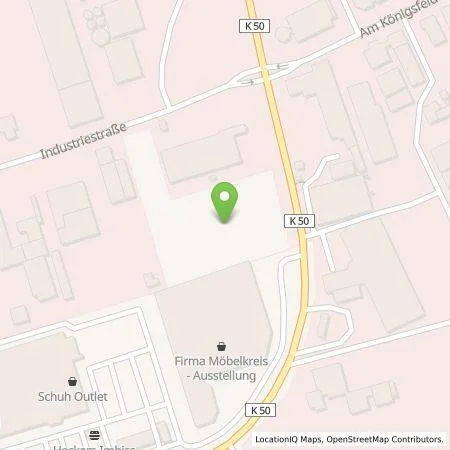 Standortübersicht der Tankstelle EWE Go GmbH in 33034 Brakel
