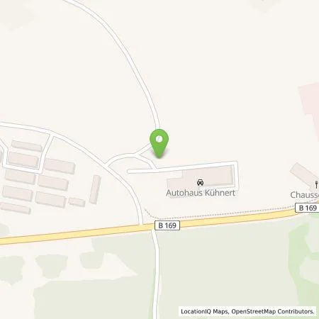 Standortübersicht der Tankstelle Autohaus Kühnert GmbH & Co. KG in 08289 Schneeberg