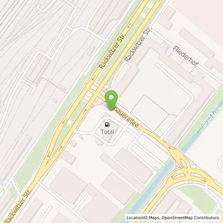 Standortübersicht der Tankstelle Circle K Deutschland GmbH in 04347 Leipzig