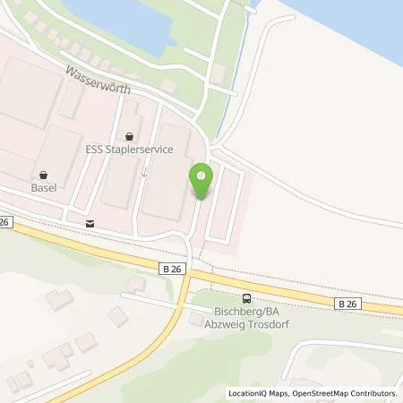 Standortübersicht der Tankstelle Lidl Dienstleistung GmbH & Co. KG in 96120 Bischberg