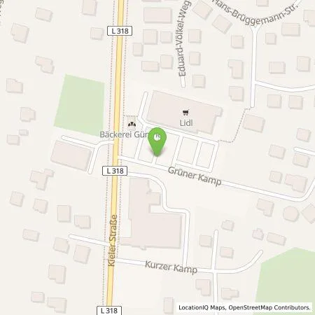 Standortübersicht der Tankstelle Lidl Dienstleistung GmbH & Co. KG in 24582 Bordesholm