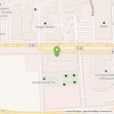Standortübersicht der Tankstelle TankE GmbH in 63067 Offenbach am Main
