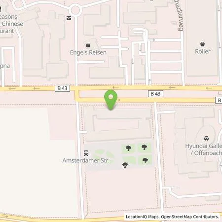 Standortübersicht der Tankstelle TankE GmbH in 63067 Offenbach am Main