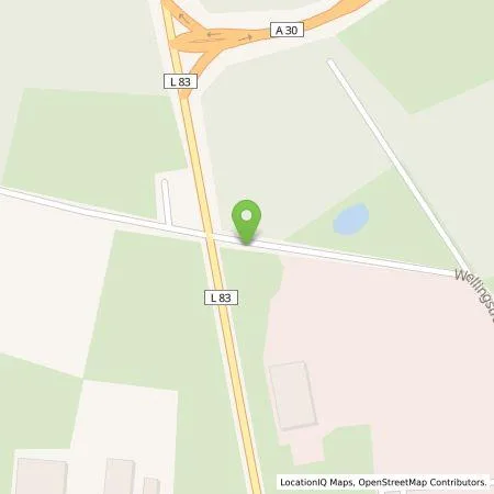 Standortübersicht der Tankstelle Agrarenergie Krukum GmbH & Co. KG in 49328 Melle