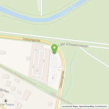 Standortübersicht der Tankstelle Kaufland Dienstleistung GmbH & Co. KG in 34613 Schwalmstadt
