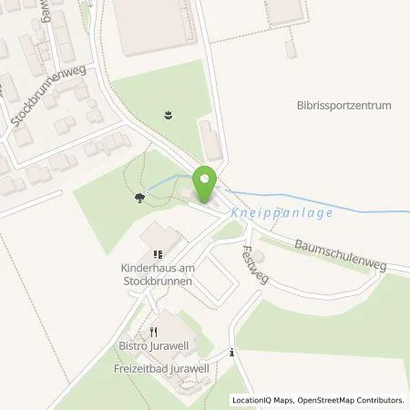 Standortübersicht der Tankstelle TWH Technische Werke Herbrechtingen GmbH in 89542 Herbrechtingen