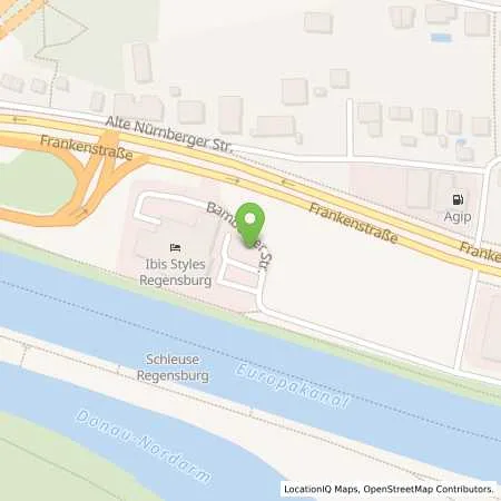 Standortübersicht der Tankstelle REWAG Regensburger Energie und Wasserversorgung AG & Co KG in 93059 Regensburg