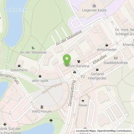 Standortübersicht der Tankstelle Sparkasse Bielefeld in 33689 Bielefeld