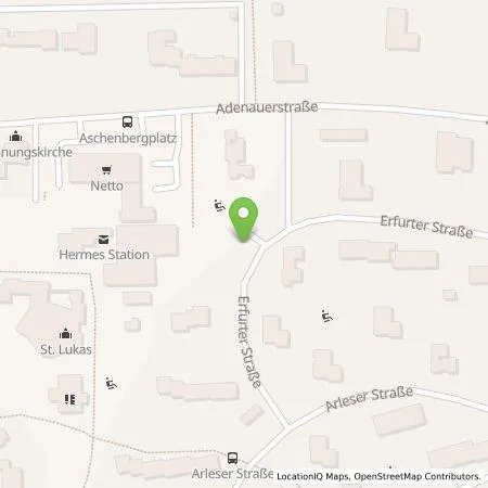 Standortübersicht der Tankstelle RhönEnergie Fulda GmbH in 36039 Fulda