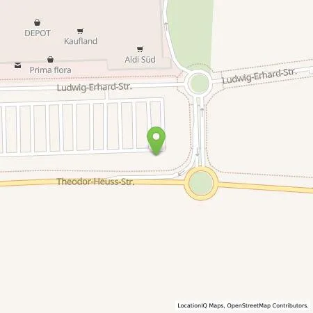 Standortübersicht der Tankstelle Bilkraft GmbH in 84034 Landshut