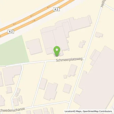 Standortübersicht der Tankstelle Paul Daut GmbH & Co. KG in 33378 Rheda-Wiedenbrück