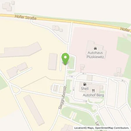 Standortübersicht der Tankstelle IONITY GmbH in 95180 Berg
