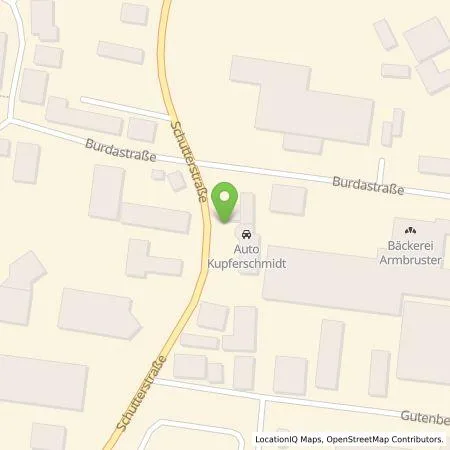 Standortübersicht der Tankstelle Circle K Deutschland GmbH in 77746 Schutterwald