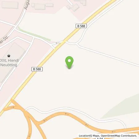 Standortübersicht der Tankstelle JET Tankstellen Deutschland GmbH in 84524 Neuötting