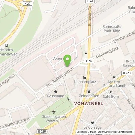 Standortübersicht der Tankstelle EnBW mobility+ AG und Co.KG in 42327 Wuppertal