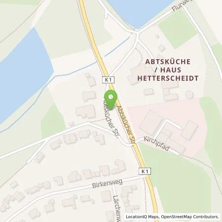 Standortübersicht der Tankstelle Neander Energie GmbH in 42579 Heiligenhaus