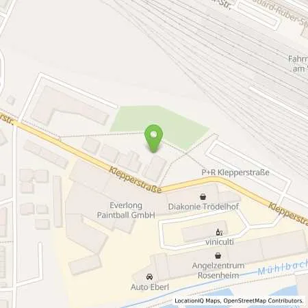 Standortübersicht der Tankstelle Allego GmbH in 83026 Rosenheim