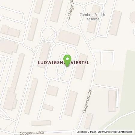 Standortübersicht der Tankstelle Entega Plus GmbH in 64285 Darmstadt