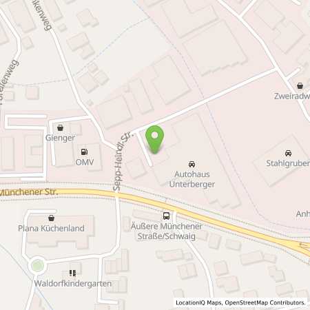 Standortübersicht der Strom (Elektro) Tankstelle: Autohaus Unterberger GmbH in 83026, Rosenheim