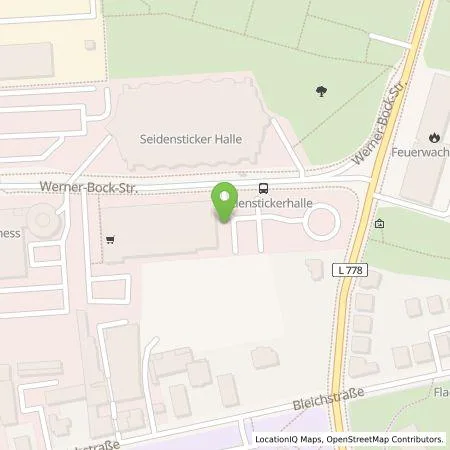 Standortübersicht der Tankstelle Kirstein Service GmbH in 33602 Bielefeld