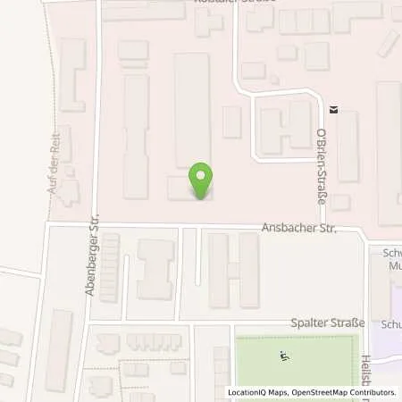 Standortübersicht der Tankstelle Stadtwerke Schwabach GmbH in 91126 Schwabach