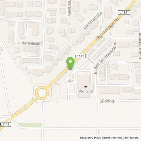 Standortübersicht der Tankstelle ALDI SÜD Immobilienverwaltungs-GmbH & Co. oHG in 74343 Sachsenheim