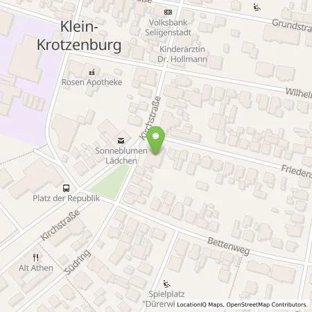 Standortübersicht der Tankstelle Sparkasse Langen-Seligenstadt AdöR in 63512 Hainburg