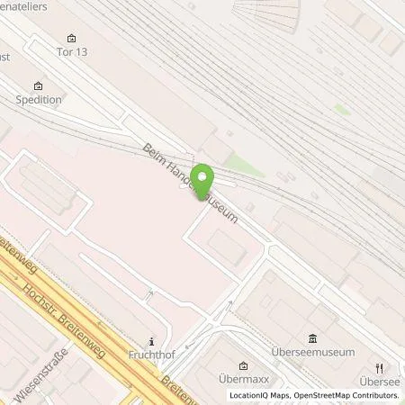 Standortübersicht der Tankstelle GOLDBECK Parking Services GmbH in 28195 Bremen