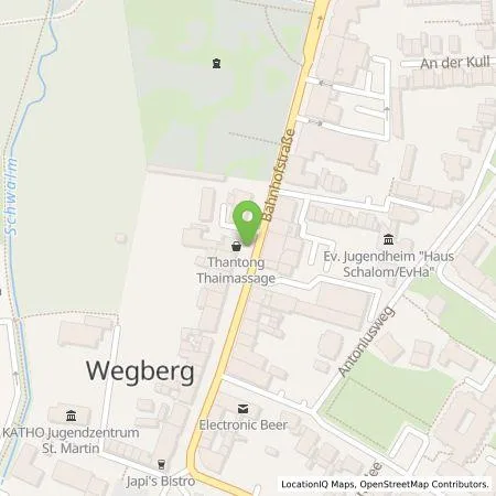 Standortübersicht der Tankstelle NEW Niederrhein Energie und Wasser GmbH in 41844 Wegberg