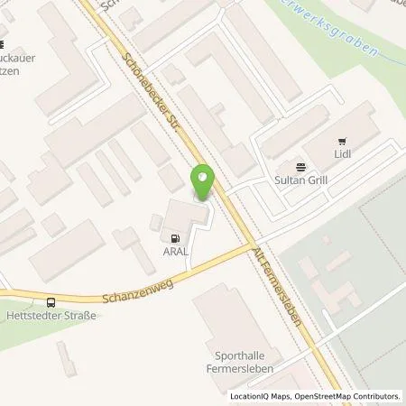 Standortübersicht der Tankstelle BP Europa SE in 39104 Magdeburg
