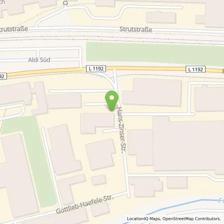 Standortübersicht der Tankstelle Carl Elektro-Anlagen GmbH in 73061 Ebersbach an der Fils