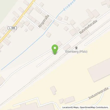 Standortübersicht der Tankstelle deer GmbH in 67304 Eisenberg