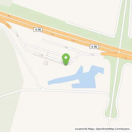 Standortübersicht der Tankstelle Autostrom plus GmbH in 86879 Wiedergeltingen