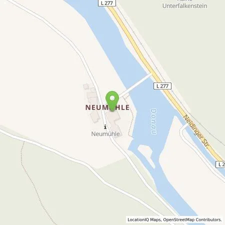 Standortübersicht der Tankstelle Hotel Neumühle in 88631 Beuron