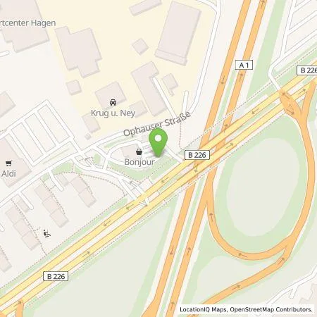 Standortübersicht der Tankstelle Circle K Deutschland GmbH in 58089 Hagen