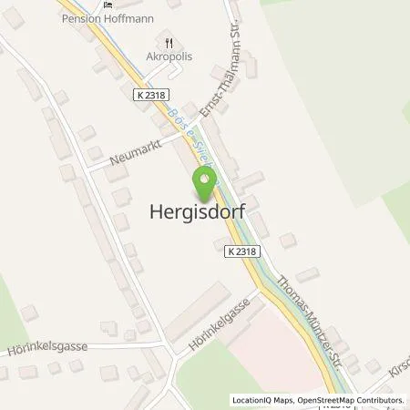 Standortübersicht der Tankstelle SimplyCharge GmbH in 06313 Hergisdorf