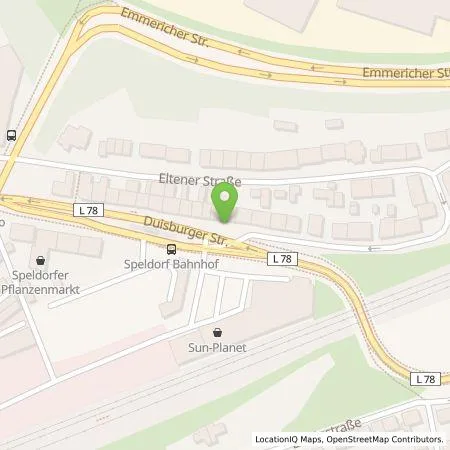 Standortübersicht der Tankstelle HOCHTIEF Ladepartner GmbH in 45478 Mülheim an der Ruhr