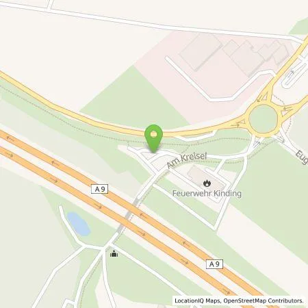 Standortübersicht der Tankstelle Fastned Deutschland GmbH & Co. KG in 85125 Kinding