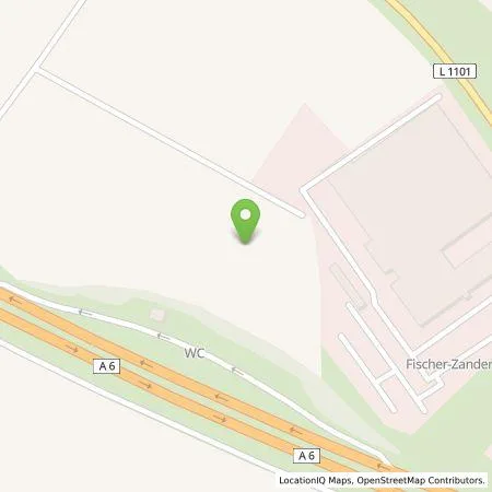 Standortübersicht der Tankstelle TotalEnergies Charging Solutions Deutschland GmbH in 74235 Erlenbach