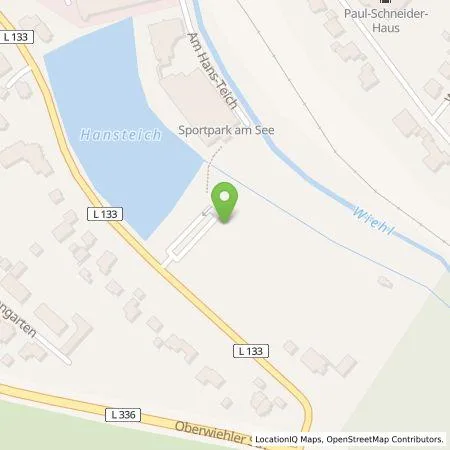 Standortübersicht der Tankstelle AggerEnergie GmbH in 51674 Wiehl