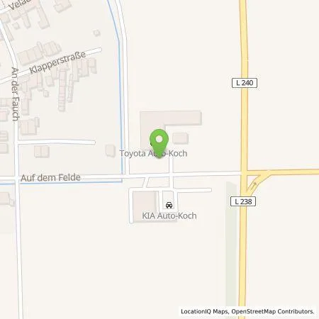 Standortübersicht der Tankstelle Fred Pfennings GmbH & Co. KG in 52249 Eschweiler